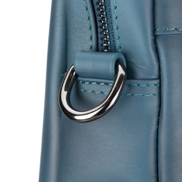 Apollo 15-16 inç Deri Laptop Çantası BRN4EF Mavi - 5