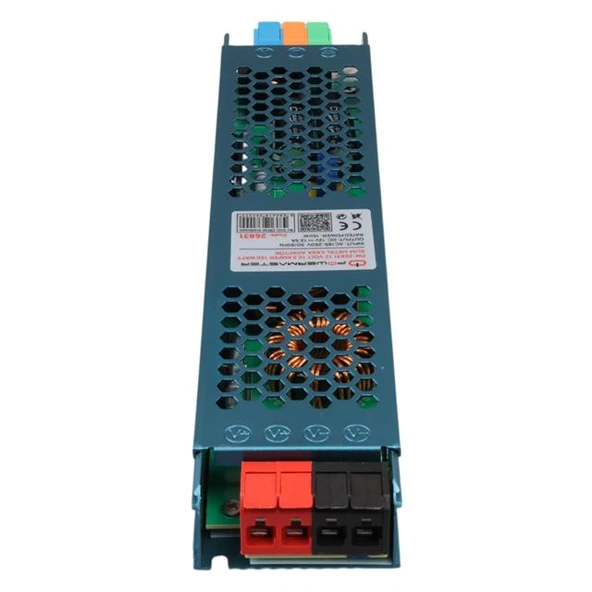 Powermaster PM-26831 12 Volt 12.5 Amper 150 Watt Slim Metal Kasa Adaptör 238X50x23mm - 3