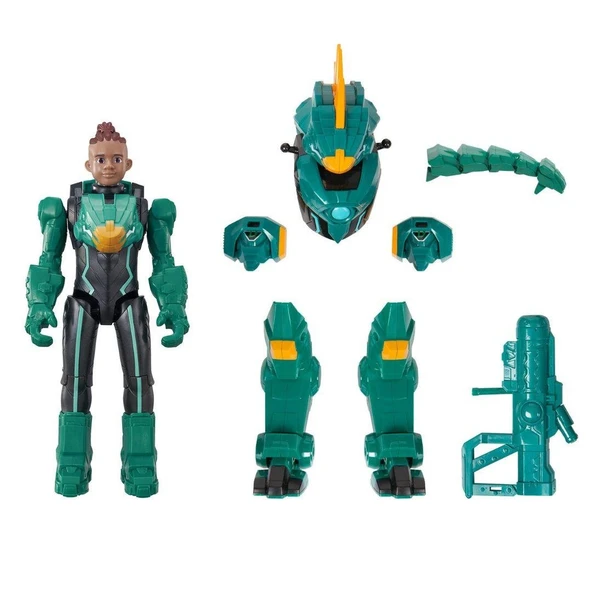 Mega Quantum Heroes Dinoster  Aksiyon Figür Oz - Resim 2