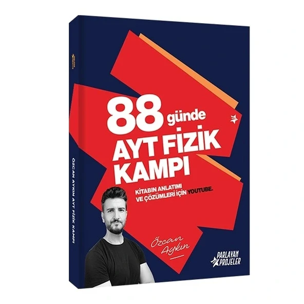 Özcan Aykın 88 Günde AYT Fizik Kampı Parlayan Projeler ürün görseli