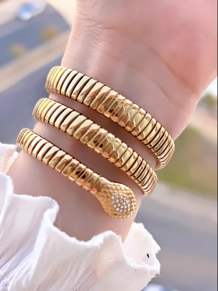 Daniel Klein Yeni Sezon Dolamalı Çelik Kordon 3 Atm 2 Yıl Garantili Kadın Kol Saati+Bileklik 10084.3 - 3