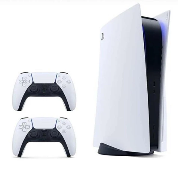 Sony Playstation 5 Fat Standart Edition CD'li 825 GB + 2 Adet Dualsense Kol - 2
