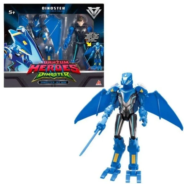 Mega Quantum Heroes Dinoster  Aksiyon Figür Jaymin - 1