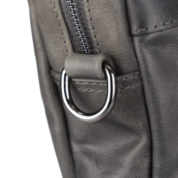 Apollo 13-14 inç Deri Laptop Çantası TN18EF Gri - 4