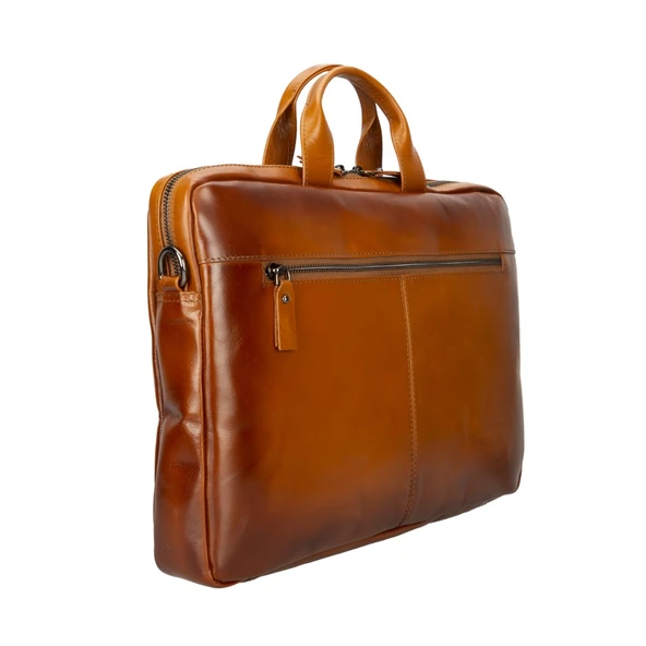 Apollo 13-14 inç Deri Laptop Çantası RST2EF Taba - 3