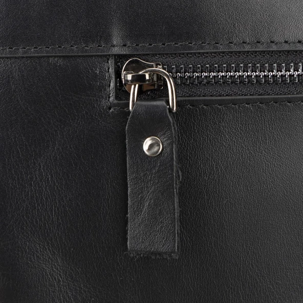 Apollo 13-14 inç Deri Laptop Çantası RST1 Siyah - 5