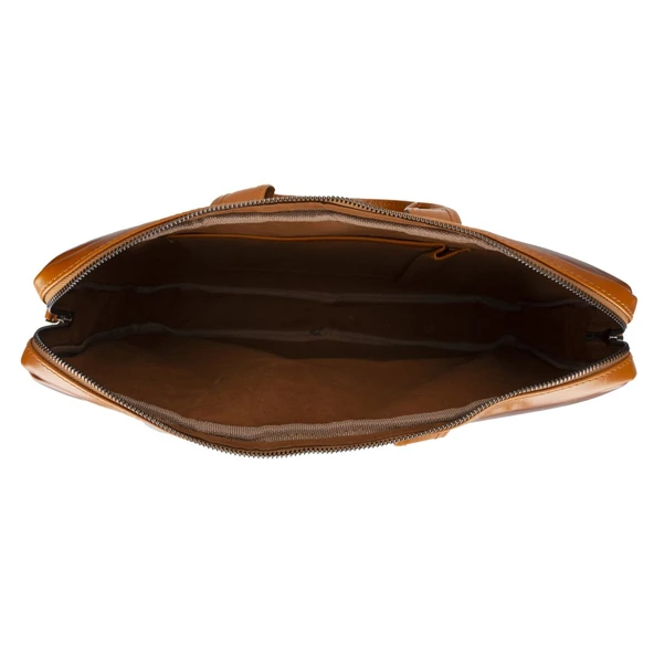 Apollo 15-16 inç Deri Laptop Çantası RST2EF Taba - 5