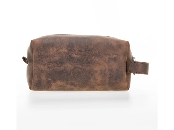 Deri Bakım Ve Seyahat Çantası, X Beden, G6 Kahverengi - 5