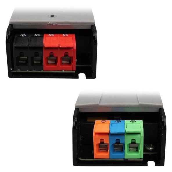 Powermaster PM-26846 12/24/36/48 Volt 11 Amper 400 Watt Metal Kasa Kademeli Adaptör Voltaj Göstergeli 238X51x30mm - Resim 4