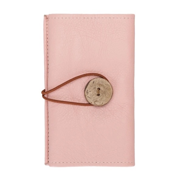 Deri Kablo Aksesuar Taşıma Çantası NU2 Pembe - 4