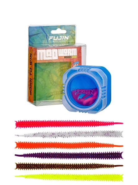 Fujin Mad Worm 9cm LRF Silikonu - Resim 3