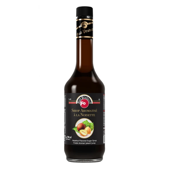 FO Fındık Aromalı Şurup - Şekerli 700 ml
