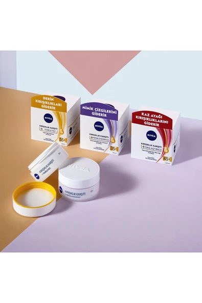 Nivea Kırışıklık Karşıtı Krem 55 Yaş Üstü 50 ml - Resim 5