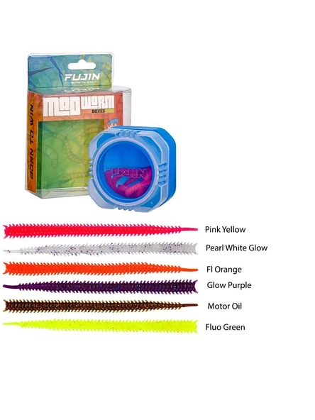 Fujin Mad Worm 9cm LRF Silikonu - Resim 2