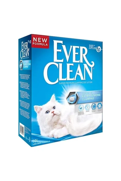 Ever Clean Extra Strength Ekstra Güçlü Kokusuz Topaklanan Kedi Kumu 10 Lt ürün görseli 1