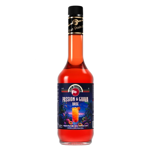 FO Çarkıfelek ve Guava Aromalı Baz Şurup 700 ml ürün görseli