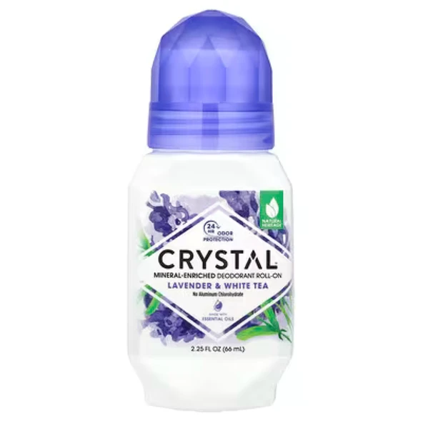 Crystal Lavanta ve Beyaz Çaylı Roll On 66 ML