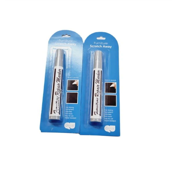 Rötuş Kalemi ANTRASİTGRİ  Renk | Ahşap Rötuş Kalemi / 2 Adet - Resim 6