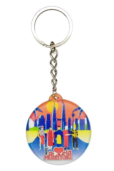 Malezya Temalı Anahtarlık Kapak Açacak - Resim 3