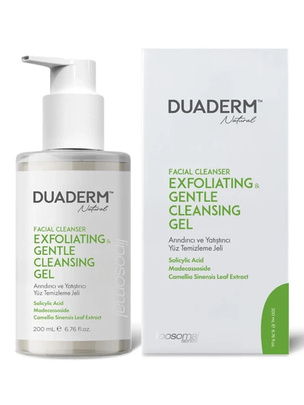 DUADERM FACIAL CLEANSER ARINDIRICI VE YATIŞTIRICI YÜZ TEMİZLEME JELİ 200 ML - 2