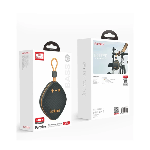 Earldom A34 Mini Kablosuz Hoparlör - Yeşil - 2