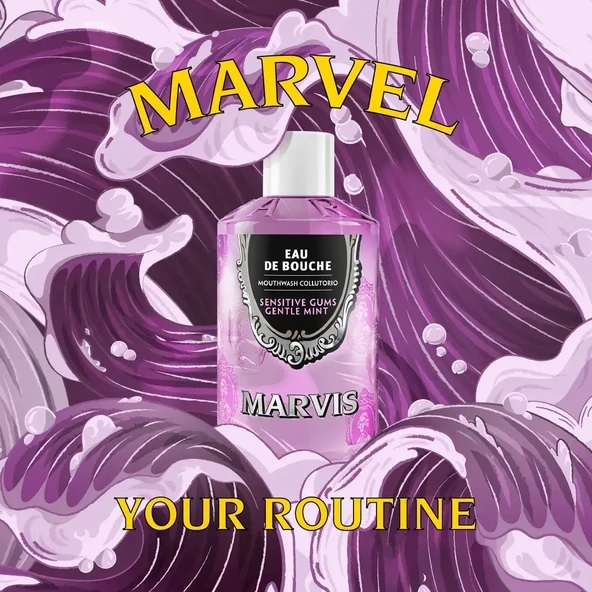 Marvis Sensitive Gum Ağız Bakım Suyu 400 ml - Resim 4