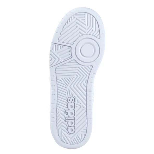 Adidas GW0433 Hoops 3.0 çocuk Beyaz Spor Ayakkabı 28.5 Numara - 4
