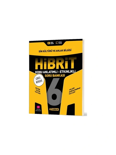 Hız Yayınları 6.sınıf Hibrit Din Kültürü ve Ahlak Bilgisi Soru Bankası Yeni ürün görseli