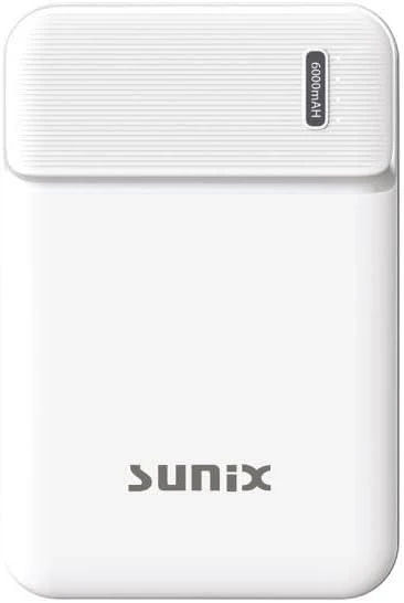 Sunix PB-21 Beyaz 6000 mAh Powerbank Teşhir