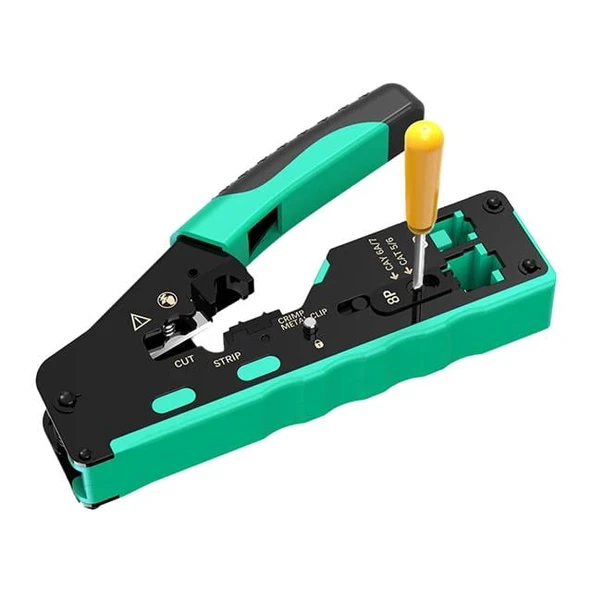 Powermaster PM-24016  RJ11 - RJ45 Soket Sıkma Pensesi - 2