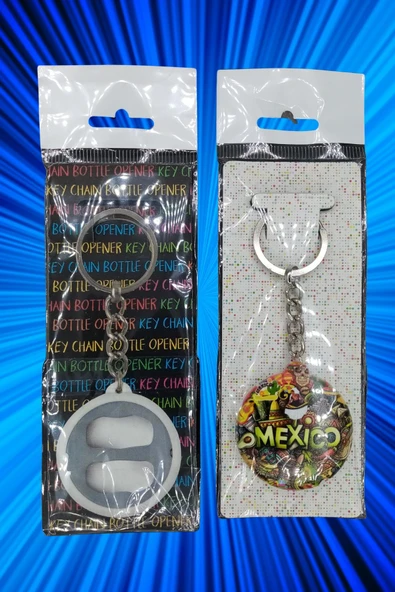 Meksika Temalı Anahtarlık Kapak Açacak - Resim 4