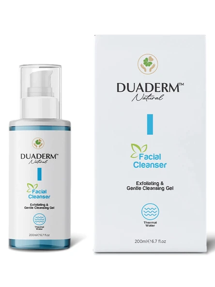 DUADERM ARINDIRICI VE YATIŞTIRICI YÜZ TEMİZLEME JELİ 200 ML - 2