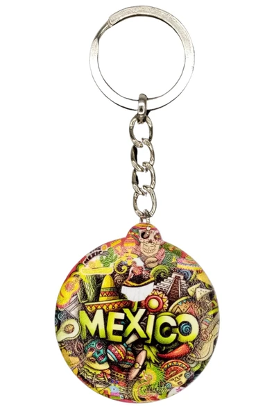 Meksika Temalı Anahtarlık Kapak Açacak - Resim 3