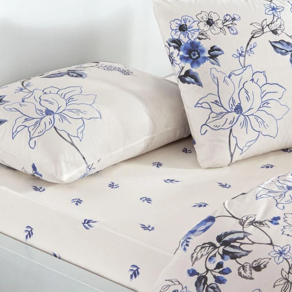 Çift Kişilik Ranforce Nev Takımı Luna Mavi - Resim 2