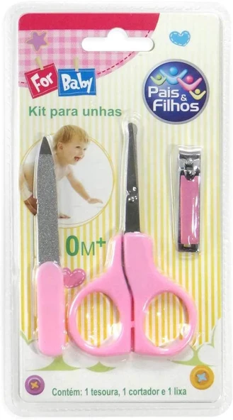 Baby Bebek Tırnak Bakım Seti - Pembe - 2