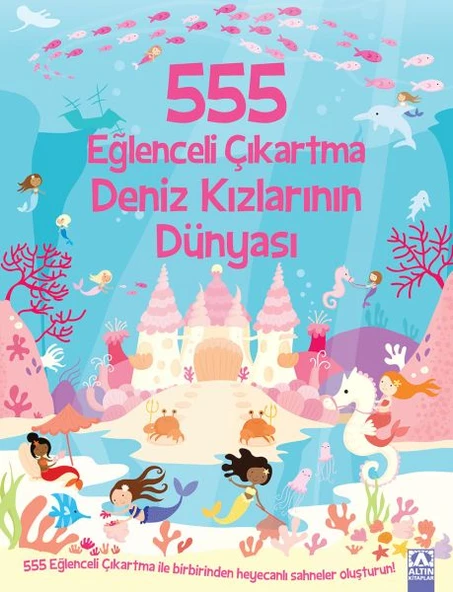 555 Eğlenceli Çıkartma Deniz Kızlarının Dünyası ürün görseli