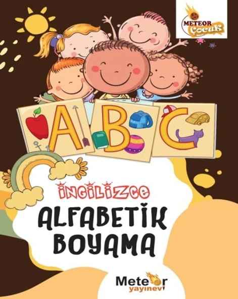 İngilizce Alfabetik Boyama Kitabı ürün görseli
