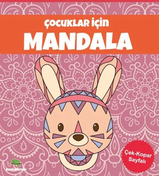 Çocuklar İçin Mandala - Pembe ürün görseli