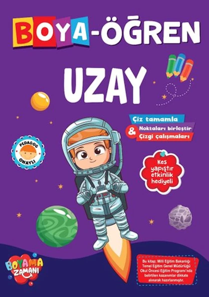 Boya Öğren - Uzay ürün görseli