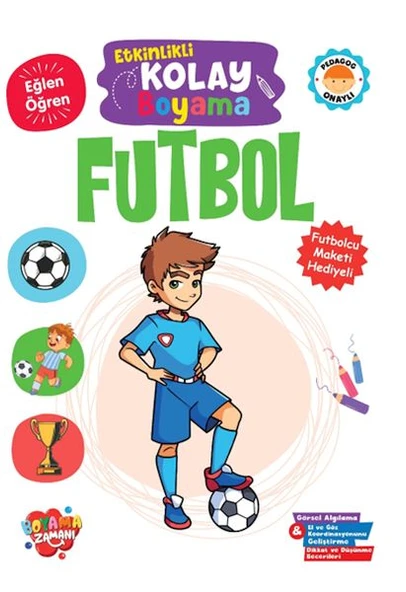 Etkinlikli Kolay Boyama – Futbol ürün görseli