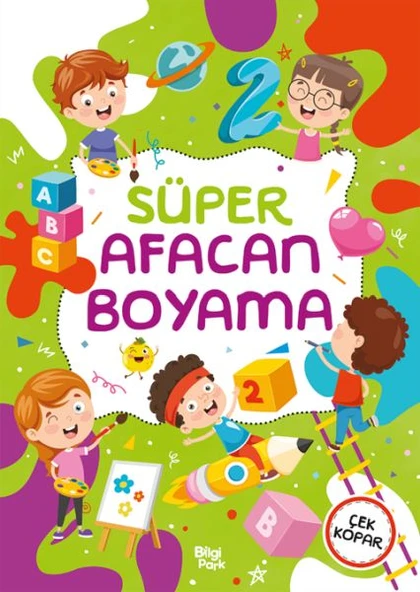 Süper Afacan Boyama Kitabı ürün görseli