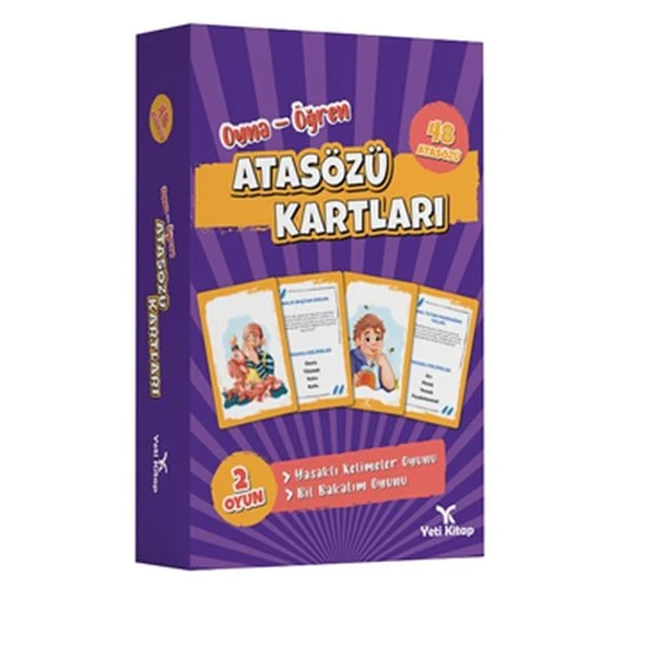 Atasözü Kartları (Oyna-Öğren) ürün görseli