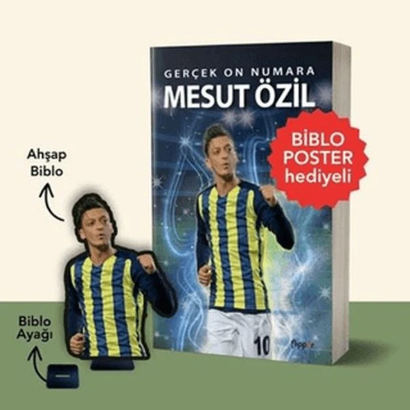 Gerçek On Numara Mesut Özil - Biblo Poster Hediyeli ürün görseli