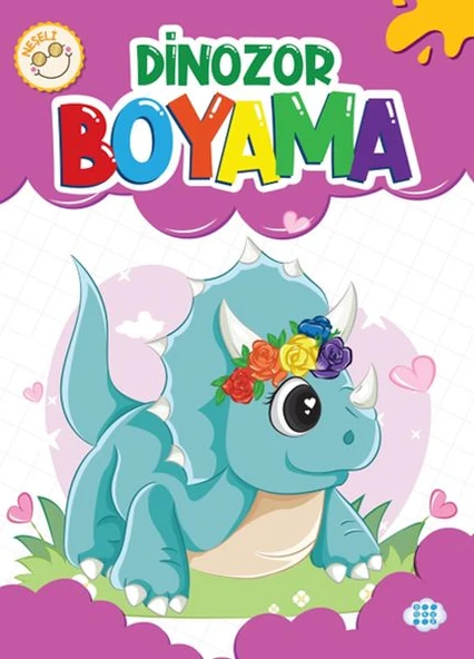 Neşeli Dinozor Boyama ürün görseli