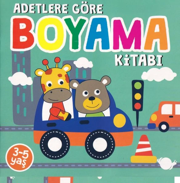 Adetlere Göre Boyama Kitabı ürün görseli