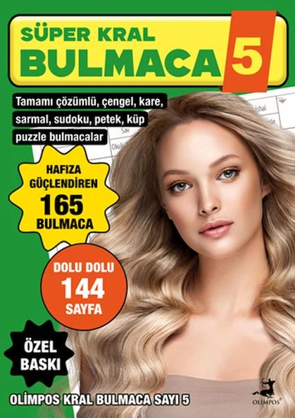 Kral Bulmaca Özel Baskı Cilt: 5 - 1