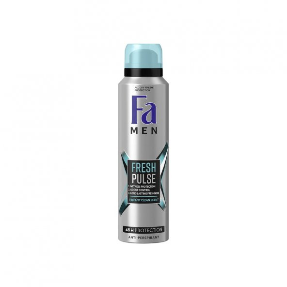Fa Deo Spray Men Fresh Pulse 150 Ml