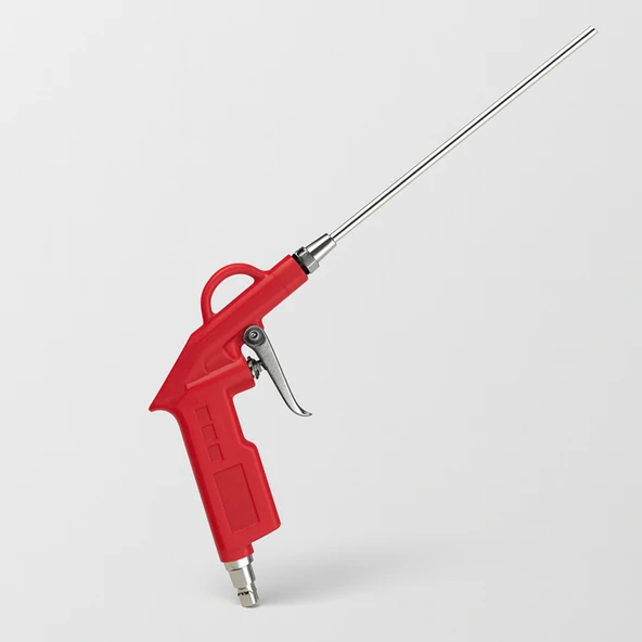 1/4" Hava Üfleme Tabancası Uzun Ağızlı Uçlu Kompresör Uyumlu Hava Temizlik Toz Giderme Tabancası Ucu ürün görseli