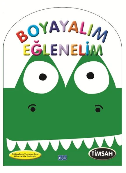 Boyayalım Eğlenelim Timsah ürün görseli