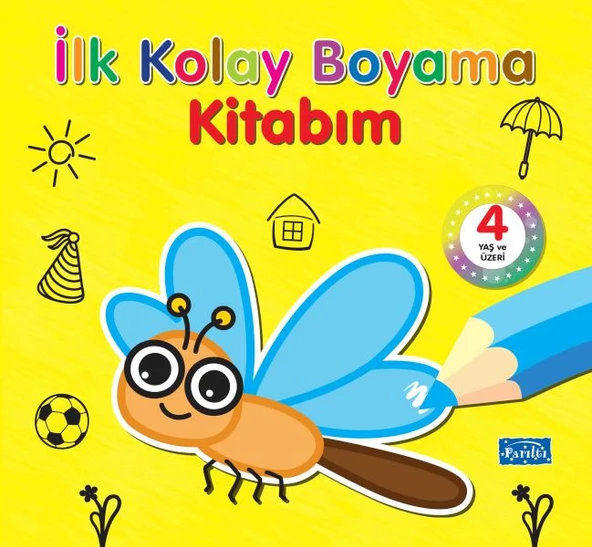 İlk Kolay Boyama Kitabım – 4 Yaş Üzeri ürün görseli